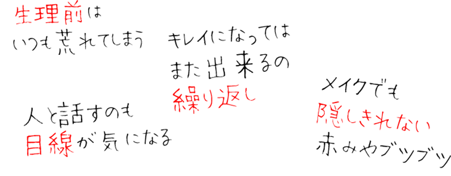 さまざまな症状