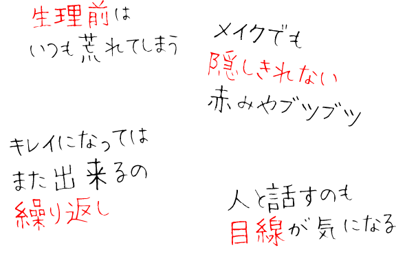 さまざまな症状